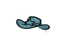 Sealed Graffiti | Sheriff (Wire Blue)