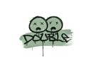 Sealed Graffiti | Double (Cash Green)