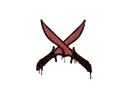 Sealed Graffiti | X-Knives (Blood Red)