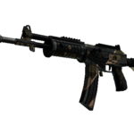 StatTrak™ Galil AR | Black Sand (Battle-Scarred)
