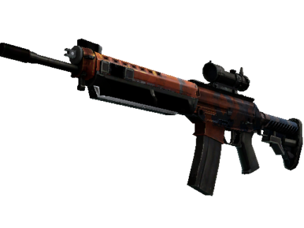 SG 553 | Danger Close (Well-Worn)