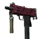 MAC-10 | Red Filigree (Factory New)