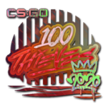 Sticker | 100 Thieves (Holo) | 2020 RMR
