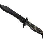 ★ Bowie Knife | Black Laminate (Well-Worn)
