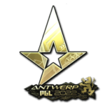 Sticker | Astralis (Gold) | Antwerp 2022