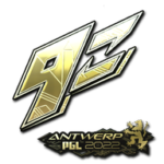 Sticker | 9z Team (Gold) | Antwerp 2022