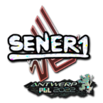 Sticker | SENER1 (Glitter) | Antwerp 2022