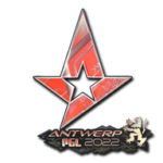 Sticker | Astralis (Holo) | Antwerp 2022