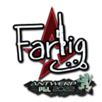 Sticker | Farlig (Glitter) | Antwerp 2022