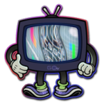 Sticker | Global TV (Lenticular)