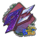 Sticker | 9z Team (Glitter) | Rio 2022